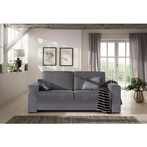 Home affaire Schlafsofa »Roma Matratzenhöhe 14 cm«, Dauerschlaffunktion, mit Unterfederung, Lattenrost, Matratze