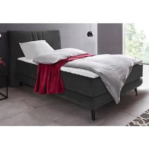 Places of Style Boxspringbett »Skien«, incl. Kaltschaumtopper, 2 Härtegrade, 3 Ausführungen