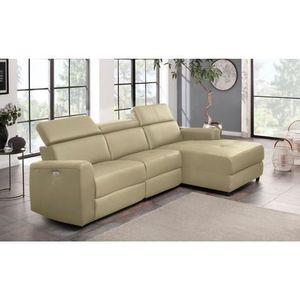 Home affaire Ecksofa »Sentrano, L-Form,«, 275 cm, man. o. elektr. Relaxfunktion und USB/Kopfverstellung