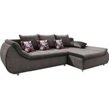 INOSIGN Ecksofa »Imola elegant und modern, aktuelle Steppung im Sitz, bequem, L-Form«, auch mit Bettfunktion und Bettkasten