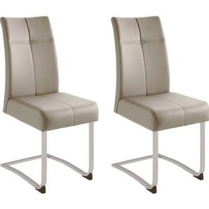 Home affaire Vrijdragende stoel RAB Bekleding in verschillende kwaliteiten, maximaal vermogen 120 kg (set, 2 stuks)