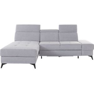 INOSIGN Ecksofa »Cardiz L-Form«, inkl.Kopfteilverstellung und Federkern wahlweise mit Bettfunktion