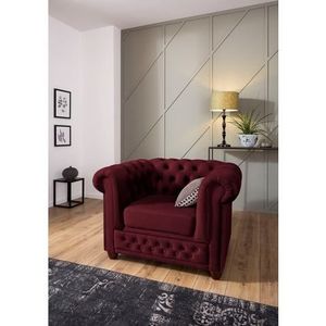 Home affaire Chesterfield-fauteuil New Castle fauteuil hoogwaardige capitonnage, bxdxh: 104x86x72 cm