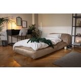 Leonique Relaxfauteuil Bailee Loungestoel met slaapfunctie, perfect als logeerbed, divan