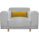 andas Loveseat "Maroon Sessel", in skandinavischem Design, mit losem Kissen