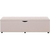 Places of Style Hockerbank "Checked", mit Stauraum, Breite 120 cm und 160 cm, als Bettbank geeignet
