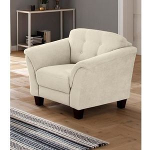 Home affaire Fauteuil Lillesand met binnenvering, capitonnage achter, poten van beukenhout