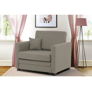 Home affaire Fauteuil MEXICO met uittrekbare slaapfunctie, bxdxh: 98x83x87 cm