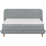 andas Boxspringbett »Premium«, Steppung mit Knopfheftung, inkl. Topper