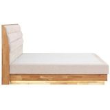 OTTO products Boxspringbett, LED-Beleuchtung, mit zertifizierten, recycelten Bezugsstoffen