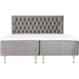Places of Style Boxspringbett "Exclusive", inkl. Topper, 3 Breiten, 3 Härtegrad-Ausführungen