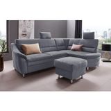 Places of Style Ecksofa »Cardoso L-Form«, Federkern, wahlweise mit Bett, Schubkasten