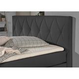 Home affaire Boxspringbett "Merino", incl. Kaltschaumtopper, 5, Breiten, 2 Härtegrade, 3 Ausführungen