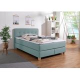 Home affaire Boxspringbett »Fargo«, in Überlänge 220 cm, mit Topper, 3 Ausführungen, 4, Breiten