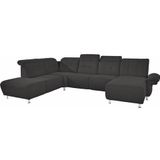 Places of Style Wohnlandschaft »Manhattan U-Form«, 2 Sitze mit elektrischer Relaxfunktion, verstellbare Armlehnen