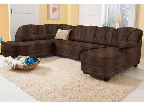 Home affaire Wohnlandschaft "Camelita U-Form", wahlweise mit Bettfunktion