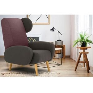 Home affaire Fauteuil Gox in buitengewoon stijlvolle look