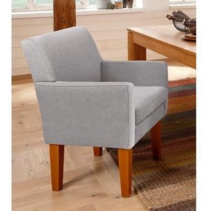 Home affaire Fauteuil Fehmarn comfortabele zithoogte van 54 cm, in 3 verschillende stofkwaliteiten