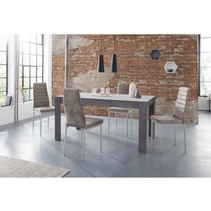 INOSIGN Eethoek Lynn160/Kate Tafel met 4 stoelen (set, 5-delig)