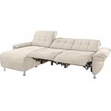 Places of Style Ecksofa »Manhattan L-Form«, 2 Sitze mit elektrischer Relaxfunktion, verstellbare Armlehnen