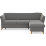 Home affaire Ecksofa "Trelleborg L-Form", Federkern-Polsterung, wahlweise mit Bettfunktion und Bettkasten