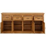 Home affaire Sideboard »Selma«, Kommode mit 4 Türen und 4 Schubkästen. Breite 192 cm