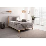 OTTO products Boxspringbett "Jelle", (5 St.), zertifizierte, recycelte Bezugsstoffe, verschiedene Ausführungen