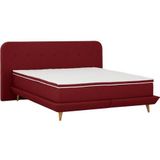 andas Boxspringbett "Premium", Steppung mit Knopfheftung, inkl. Topper