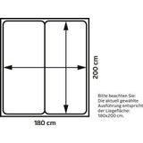 Places of Style Boxspringbett Gina, inkl. Topper und LED-Beleuchtung