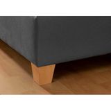 Home affaire Boxspringbett "Calloway", inkl. Topper, XXL-Ausführung, in 4 Farben, 5 Breiten, 3 Matratzenarten