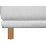 andas Ecksofa "Maroon L-Form", in skandinavischem Design, mit losen Kissen