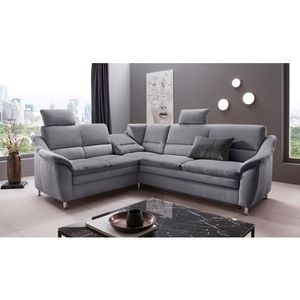 Places of Style Ecksofa »Cardoso L-Form«, Federkern, wahlweise mit Bett, Schubkasten, teilweise Relaxfunktion