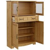 Home affaire Highboard »Trinidad«, Vitrine, Breite 102 cm