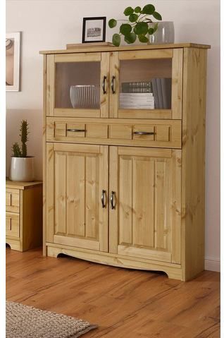 Home affaire Highboard »Trinidad«, Vitrine, Breite 102 cm