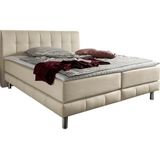 Places of Style Boxspringbett Cafone, inkl. Topper, 5 Breiten, 3 Matratzenarten und 3 Härtegraden wählbar