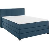 OTTO products Boxspringbett "Peetu", Taschenfederkern-Matratze, in 4 Breiten und 4 Farben, incl. Topper
