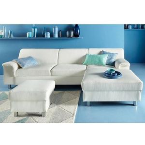 INOSIGN Ecksofa »Jamie, modern und elegant, Fußhöhe 9cm, L-Form,«, wahlweise mit Bettfunktion