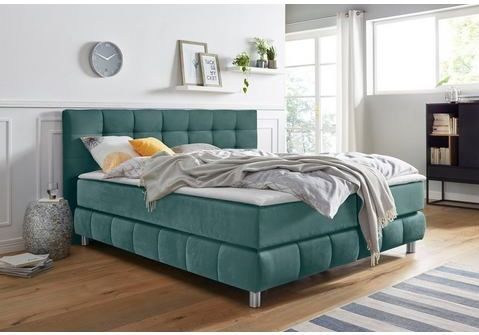 andas Boxspringbett "Salo", incl. Topper, 6 Breiten, 2 Härtegrade, TFK auch in Härtegrad 4