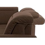 Home affaire Ecksofa "Solvei L-Form", wahlweise auch mit Kopfteilverstellung und Bettfunktion, Federkern