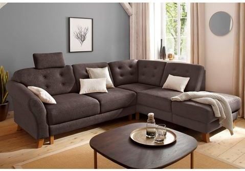 Home affaire Ecksofa "Trondheim L-Form", mit Federkern