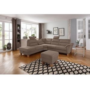 Home affaire Ecksofa »Soleo L-Form«, komfortabel durch Trapezecke mit Relaxfunktion, auch mit Bettfunktion