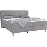 Home affaire Boxspringbett "Ascola", incl. Topper, 5, Breiten, 3 Ausführungen, 2 Härtegrade