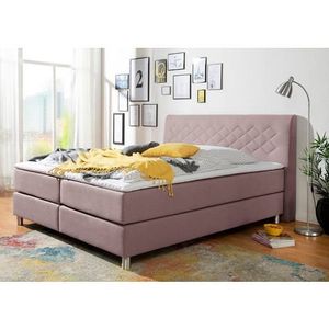 INOSIGN Boxspringbett »Parla«, incl. Topper, 4 Farben in 4 Breiten, 2 Härtegraden, 3 Matratzenarten