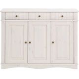 Home affaire Sideboard »Teresa«, Kommode, 3-türig, Breite 119 cm, aus massiver Kiefer, FSC®