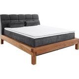 Home affaire Boxspringbett »Villads«, Liegefläche: 160/200 cm aus Balkeneiche, Inside-Boxspring-Unterbau