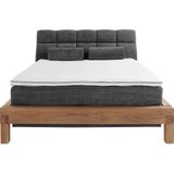Home affaire Boxspringbett »Villads«, Liegefläche: 160/200 cm aus Balkeneiche, Inside-Boxspring-Unterbau