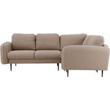 Leonique Ecksofa »Skidi L-Form«, mit losen Rückenkissen und Keder oben auf der Armlehne