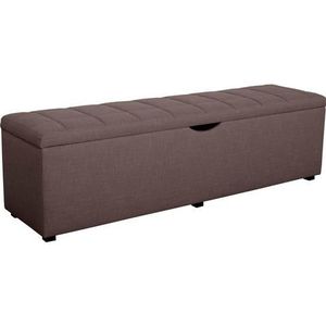 Places of Style Hockerbank Checked met bergruimte, breedte 120 cm en 160 cm, als bedbank te gebruiken