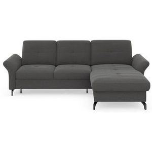 Places of Style Ecksofa »Calando L-Form«, wahlweise mit Bettfunktion, Bettkasten und Armteilfunktion