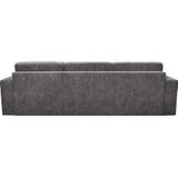 Home affaire Ecksofa Roma ""L"" Dauerschlaffunktion, mit Unterfederung, Matratzenhöhe 14cm, Liegemaße ca 163x198 cm, L-Form